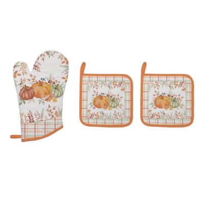 Edényalátét 2db és edényfogó kesztyű szett - Harvest