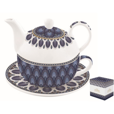 Porcelán egyszemélyes teáskészlet - 350ml - Atmosphere
