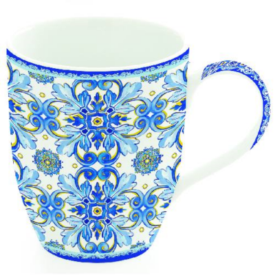 Porcelán bögre - 350ml - Maiolica