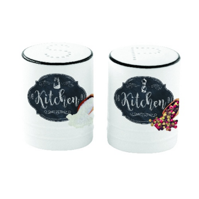 Porcelán só bors szóró szett - Kitchen Basics
