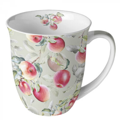 Fresh Apples porcelán bögre - 400 ml
