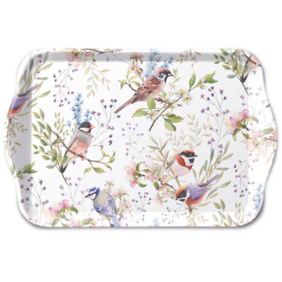 Busy birds tálca 13x21cm
