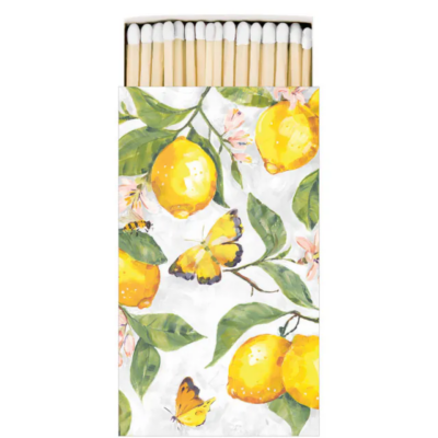 Fresh lemons white gyufa