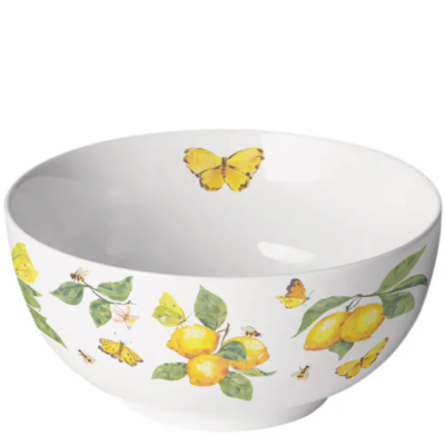 Porcelán tál Fresh lemons