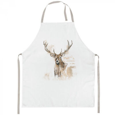 Pamut konyhai kötény - 70x85cm - Antlers