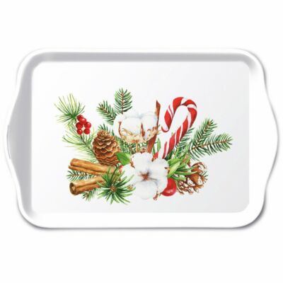 Karácsonyi tálca - 13x21cm - Christmas arrangement