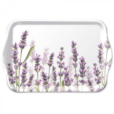 Műanyag kis méretű tálca - 13x21cm - Lavender Shades
