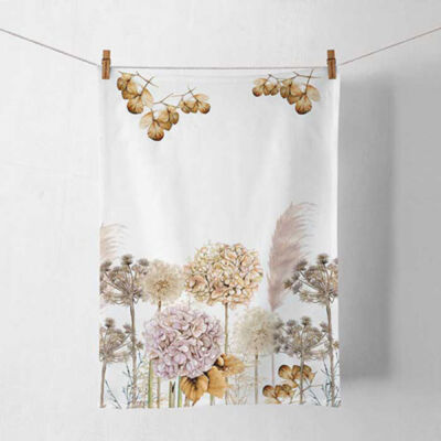 Dried flowers konyharuha 50x70cm, 100% pamut
