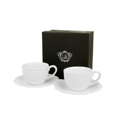 Porcelán kávéscsésze szett 75ml Alice
