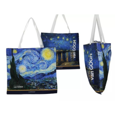 Textil bevásárlótáska - Van Gogh: Csillagos éj