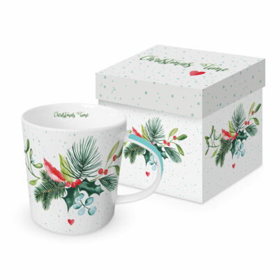 Porcelán bögre - 350ml -  Christmas Time