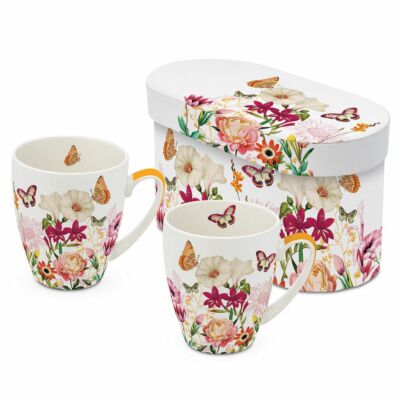 Porcelán bögre szett 350ml Illusion