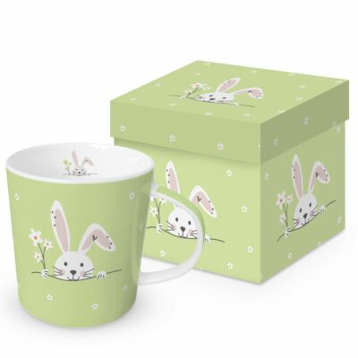 Húsvéti porcelán bögre 400ml Hello Easter