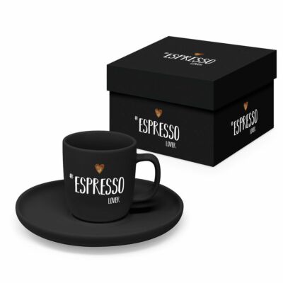 Porcelán eszpresszós kávécsésze - 100ml - Espresso Lover