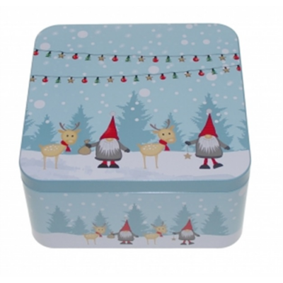 Karácsonyi fémdoboz - Wichtel