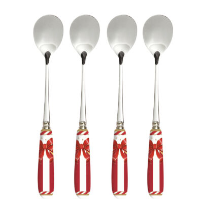 Rozsdamentes teáskanál szett - Christmas Tale