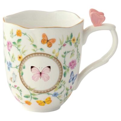 Porcelán bögre 350ml Dancing Butterflies