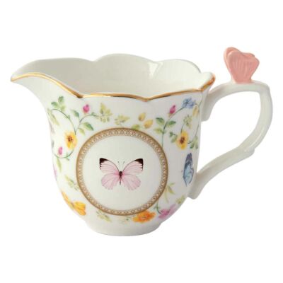 Porcelán tej vagy citromlé kiöntő 220ml Dancing Butterflies