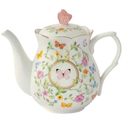 Porcelán teáskanna 900ml Dancing Butterflies