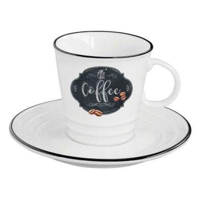 Porcelán kávéscsésze aljjal, Kitchen Basics