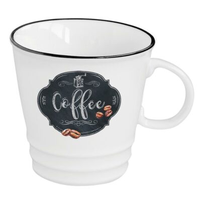 Porcelán bögre - 350 ml - Kitchen Basics