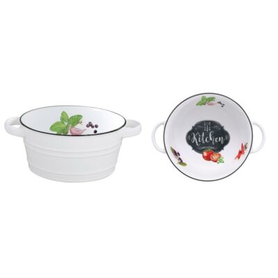 Porcelán tálka - 12cm - Kitchen Basics