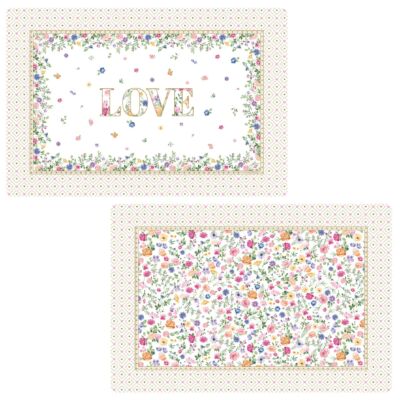 Műanyag tányéralátét - Atmosphere, Mon Amour