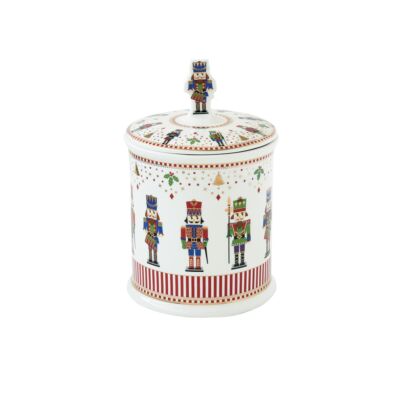 Porcelán keksztároló - 14x20cm - Nutcrackers