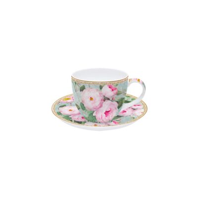 Porcelán teáscsésze - 200ml - Roses in Bloom
