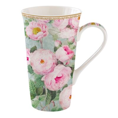 Porcelán bögre - 600ml - Roses in Bloom