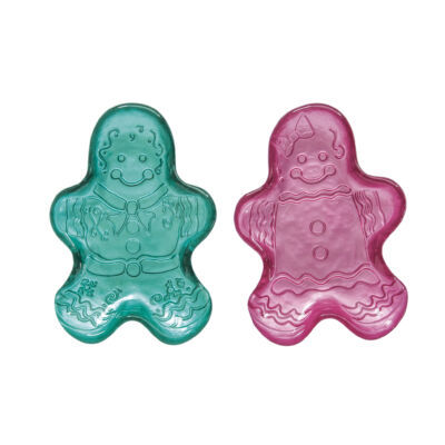 Üvegtál szett Mézeskalács figura - Sweet Christmas