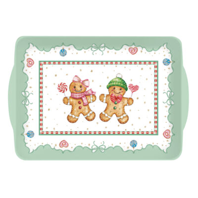 Karácsonyi tálca 22x15cm Sweet Christmas