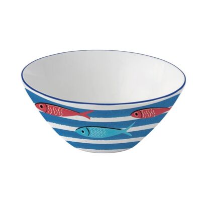 Porcelán tál - 16cm - Sardine&#039;s Party