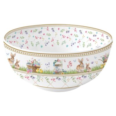 Húsvéti porcelán tál 23cm Spring Bloom
