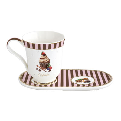 Porcelán csésze szett 350ml Sweet Moments