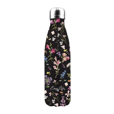 Duplafalú rozsdamentes acél hőtartó útipalack - 500ml - Meadow