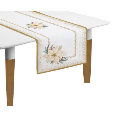 Karácsonyi asztali futó 2 darabos szett 45x140cm White Elegance