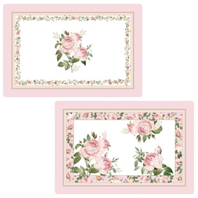 Műanyag tányéralátét 45x30cm Cant des Roses