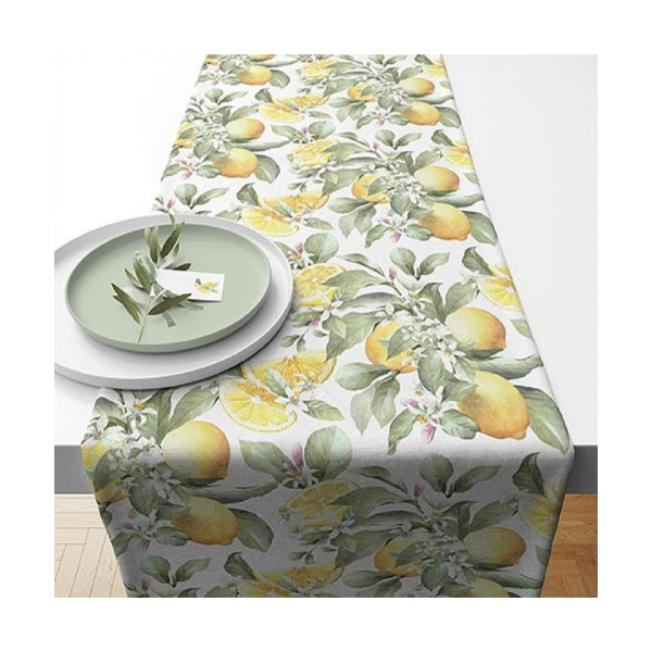 Limoni asztali futó - 40x150cm