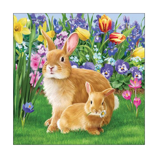 Mother Bunny papírszalvéta 33x33cm,20db-os