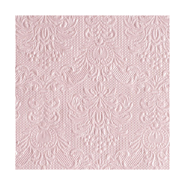Elegance Pearl Pink papírszalvéta 25x25cm, 15db-os