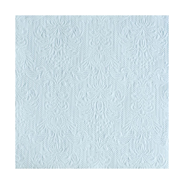Elegance light blue papírszalvéta 33x33cm, 15db-os