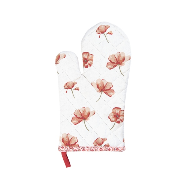 Edényfogó kesztyű 16x30cm - Poppy Flowers