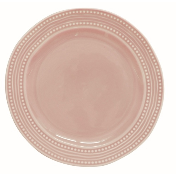 Porcelán lapostányér - 26,5cm - Abitare Chic Light Pink