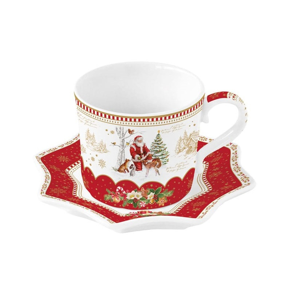 Porcelán csésze - 250ml - Christmas Memories