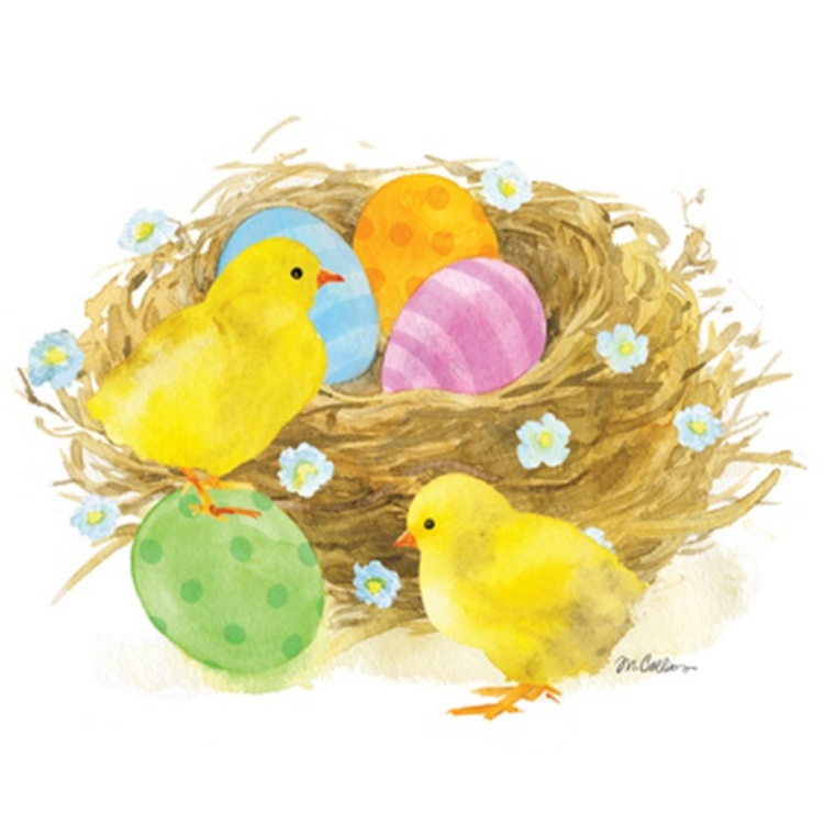 Húsvéti papírszalvéta 33x33cm, 20db-os - Chicks &  Eggs