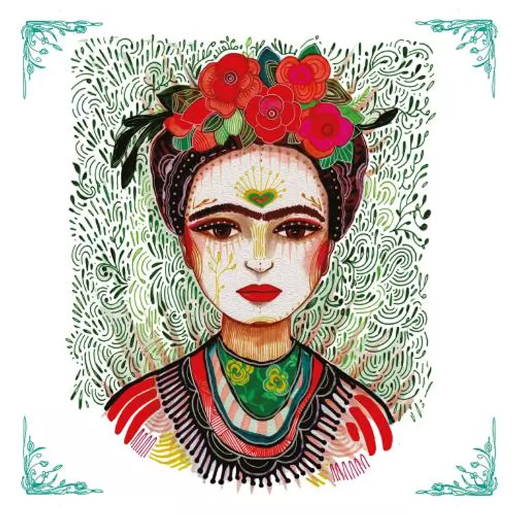 Frida: Memory the Heart papírszalvéta 25x25cm, 20db-os