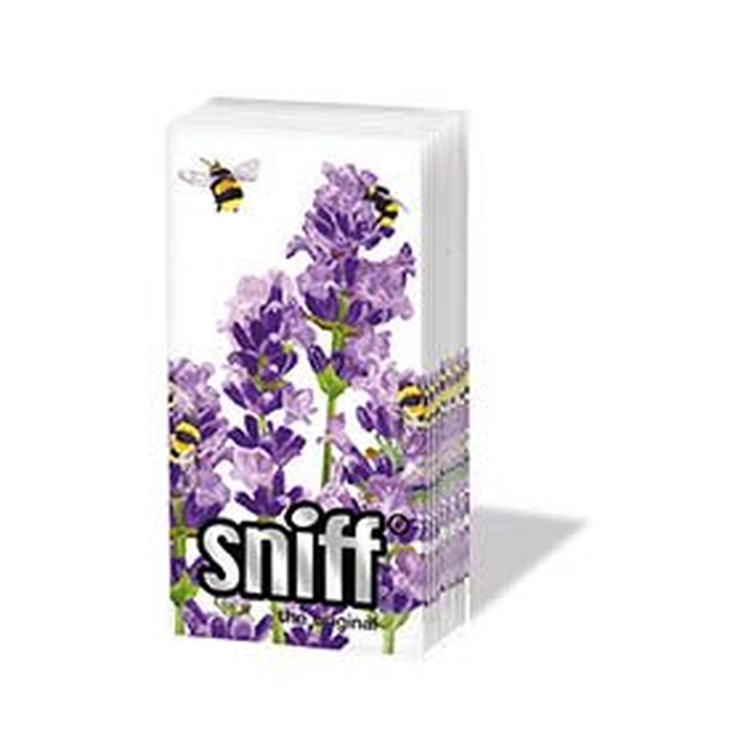 Bees & Lavender papírzsebkendő, 10db-os