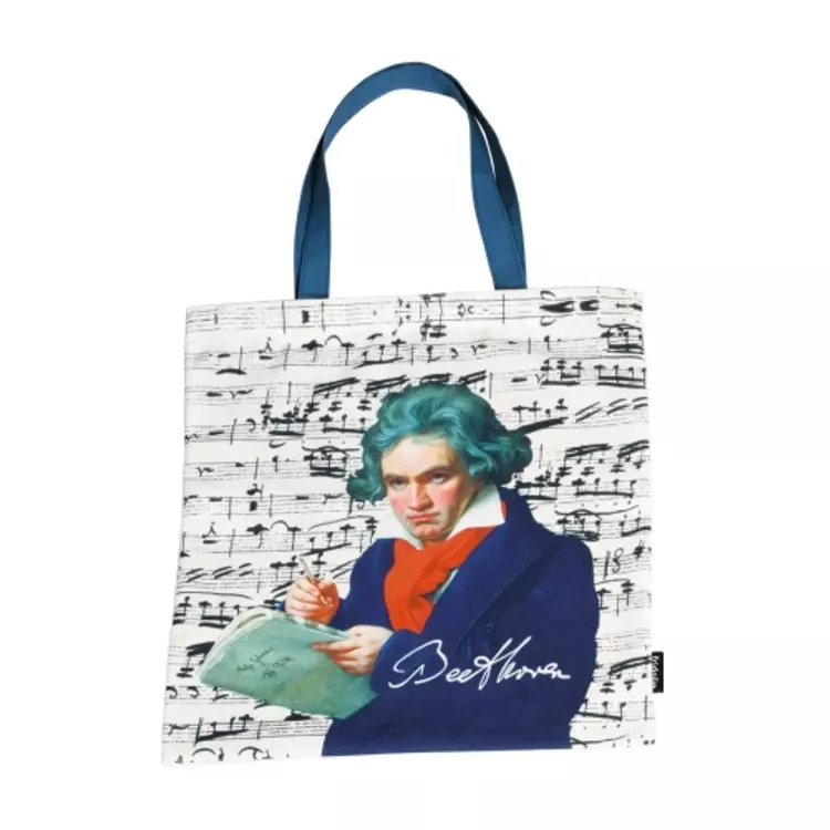 Textil bevásárló táska - Beethoven