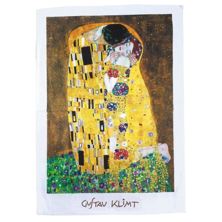 Pamut konyharuha 45x65cm - Klimt: The Kiss
